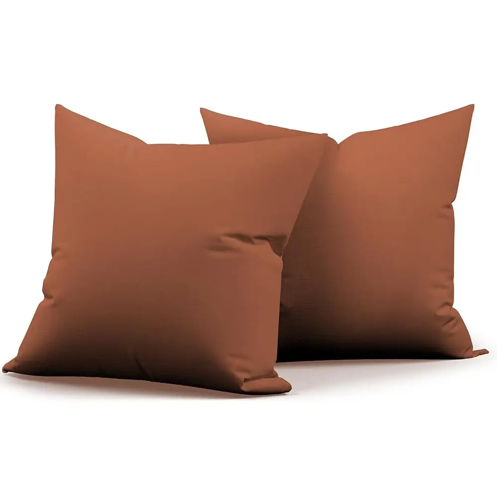 

Premium 16X16 H Outdoor Throw Pillows Set Of 2–Fabric With 1500-Hour Color Fastn Waterproof Tpu Inner Lining Decorative And
