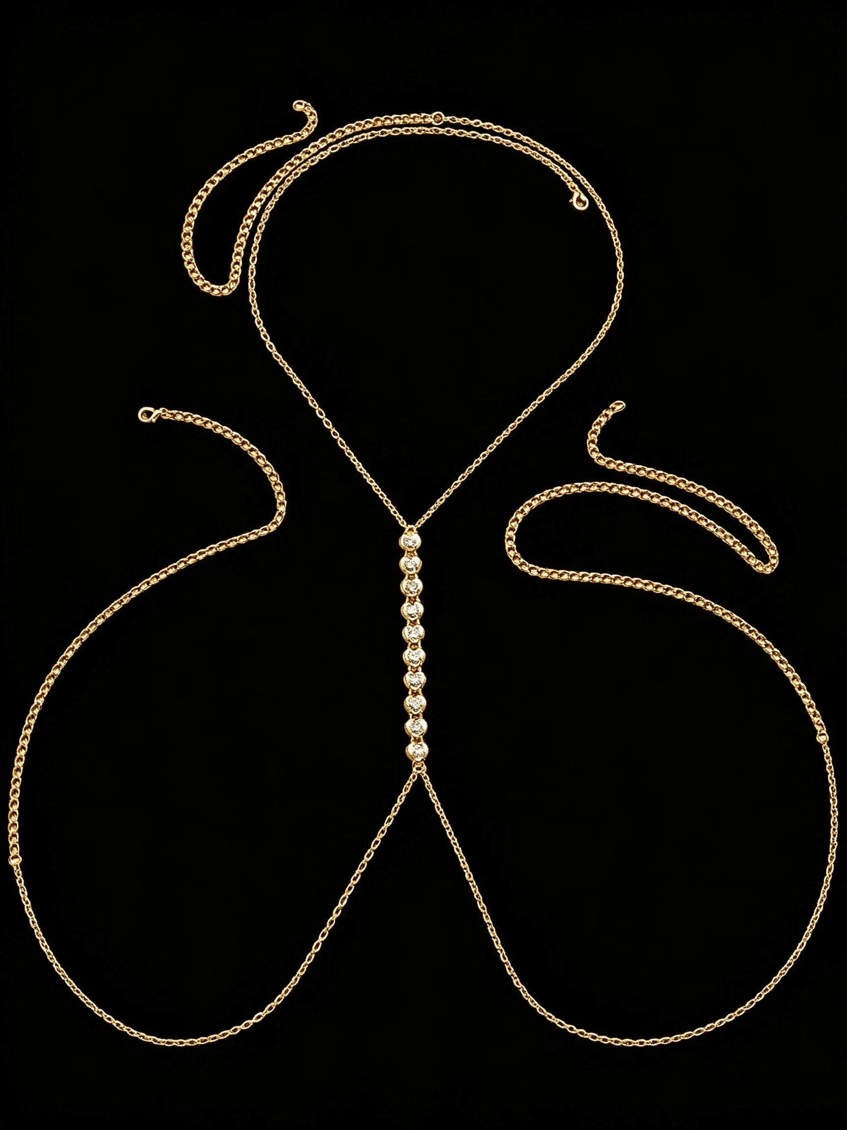 Catena per il corpo a forma di - Body Jewelry Jewelry Box recensione e prezzo