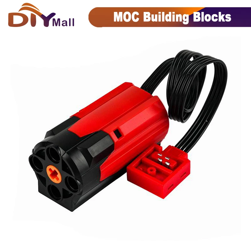 

M Motor 8883 Строительные блоки MOC Servo Technology Machinery 7,4 В Мотор рулевого управления для логотипов DIY Автомобиль Грузовик Power Up