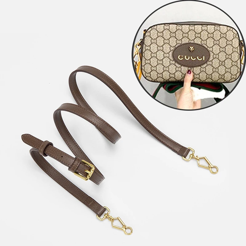 

Bag Strap for GG Ophidia Bucket LV Speedy 20 Shoulder Straps Genuine Leather Ajustable Crossbody Long Bags Belt Bag Accessories