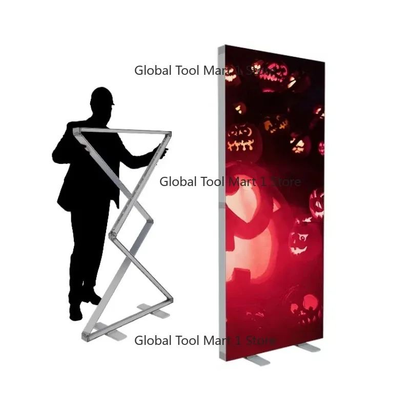 Double Sided Advertising Light Emitting Diode Light Box Light Box Exhibition Pop-up Display 10s Assembled Luminous Display