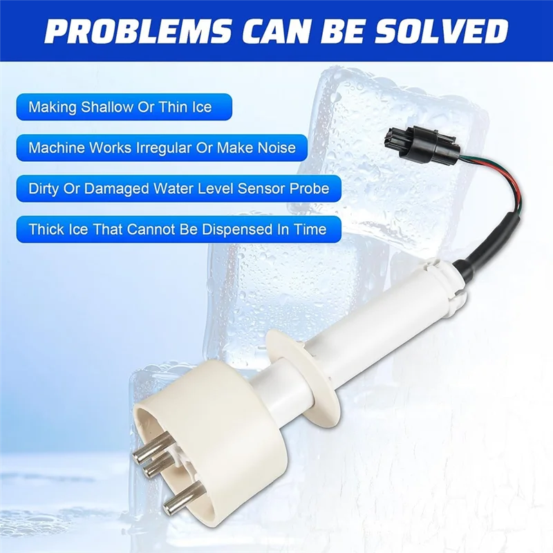 Nuevo 000016053 Kit de sonda de nivel de agua helada con arnés para máquinas de hielo Manitowoc Kit de sonda de Sensor de nivel de agua helada