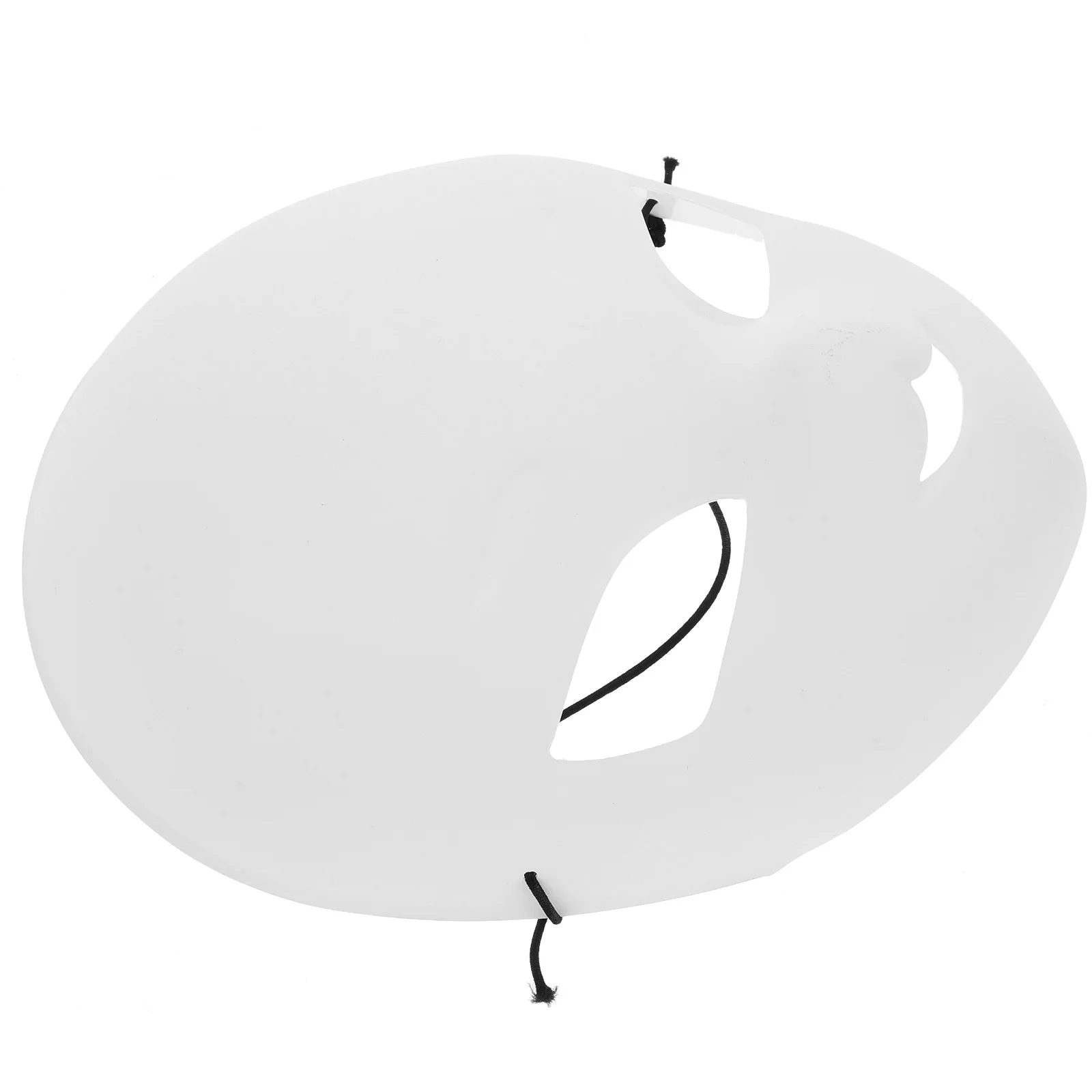 Maschera vuota per pittura a mano fai-da-te Maschera bianca per spettacoli di moda di nozze di ballo Decora le maschere vuote per decorare