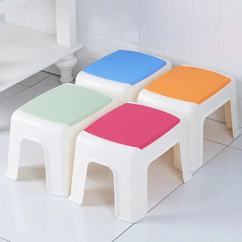 Bathroom Furniture plastic stool thickened plate adult household simple modern fashion bathroom stool