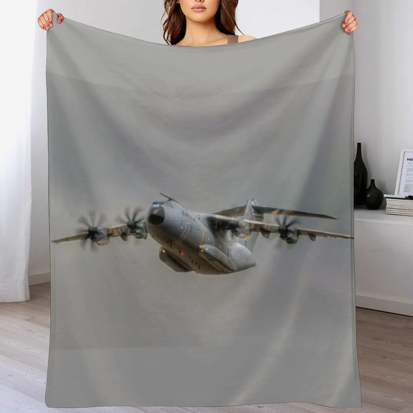 Airbus A400M Throw Blanket Summer Thin Thermal Blankets