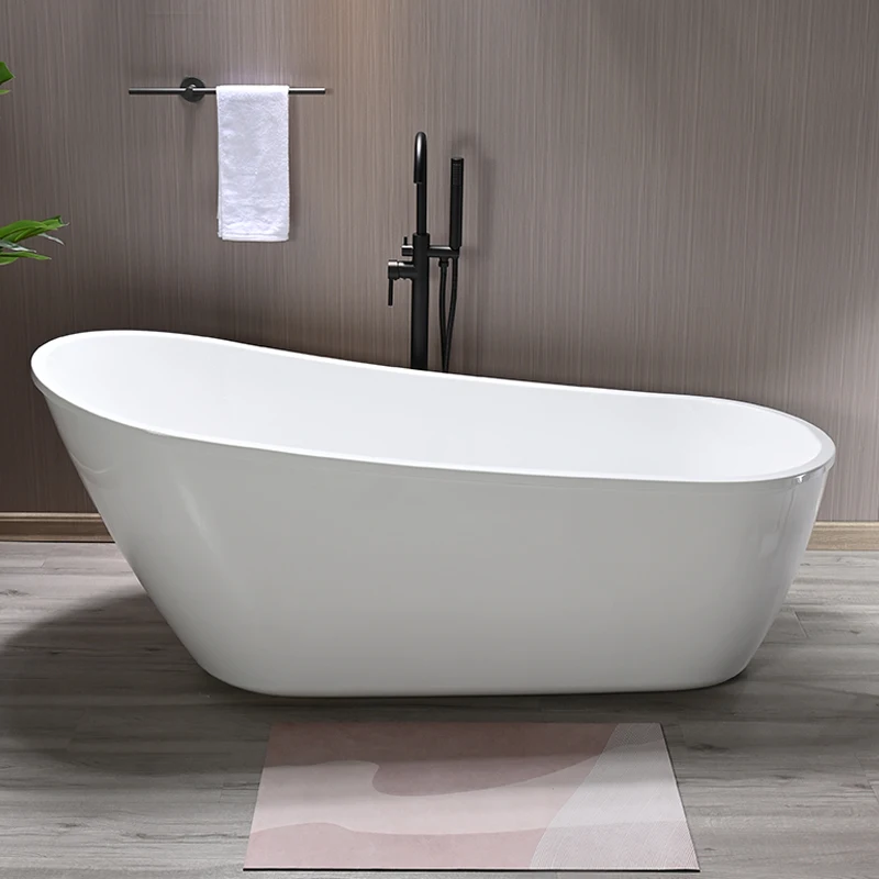 Seamless Independent Integrated Bathtub and Large Bathtub for Small Household Adult Hotels and Homestays