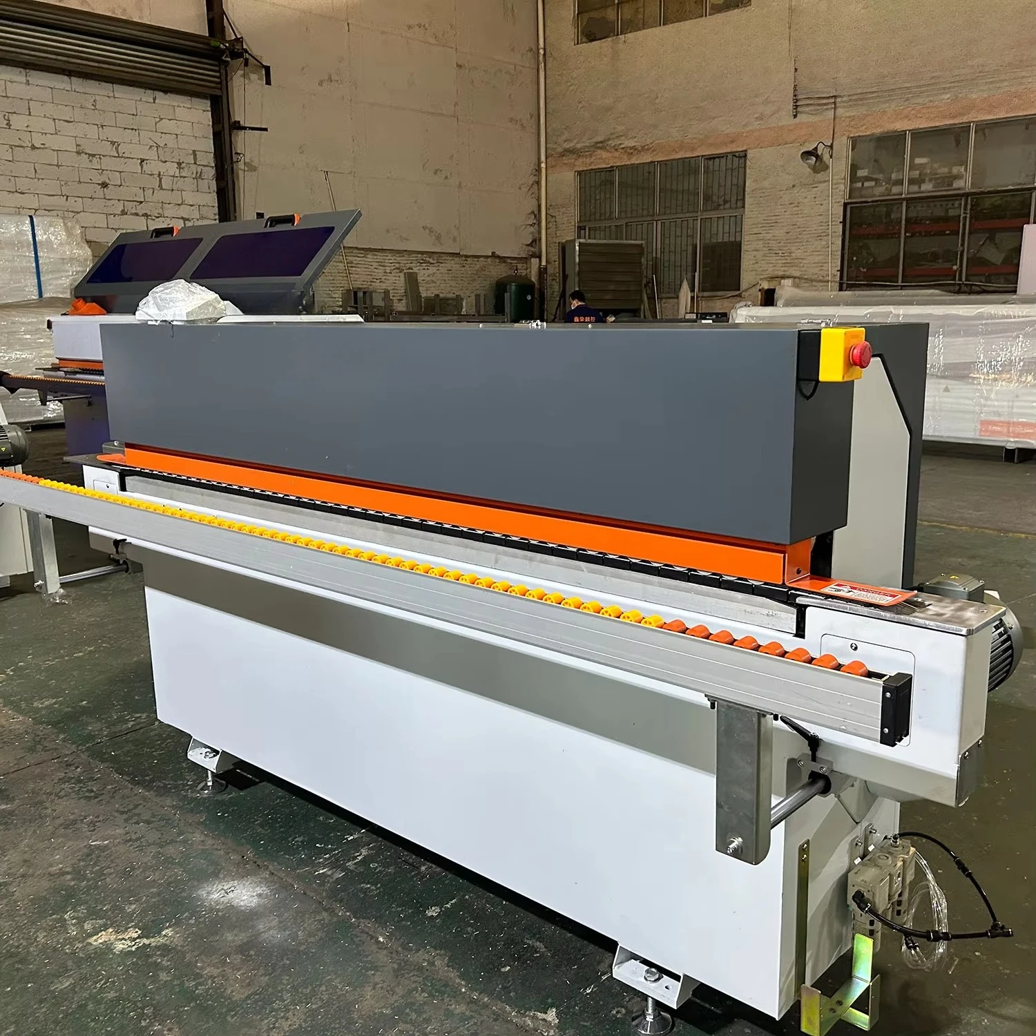 F600  Automatic Edge Bander 5 Functions Woodworking Edge Banding Machine Plywood MDF Pvc Machine