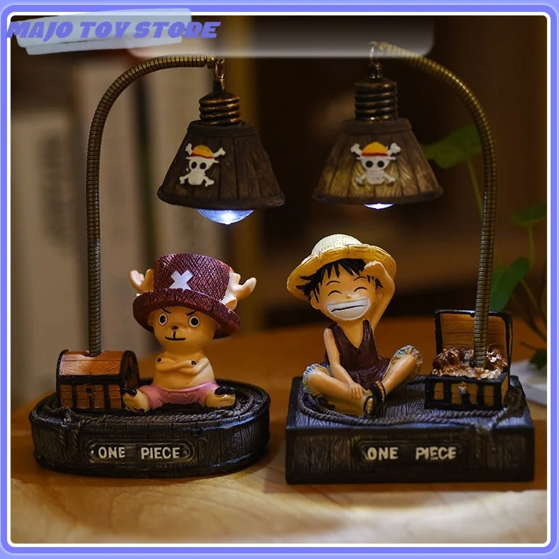 One Piece Monkey.d.lully Tony Tony Chopper High-value Animation Peripheral Cartoon Cute Desktop Night Light Decoration Gift