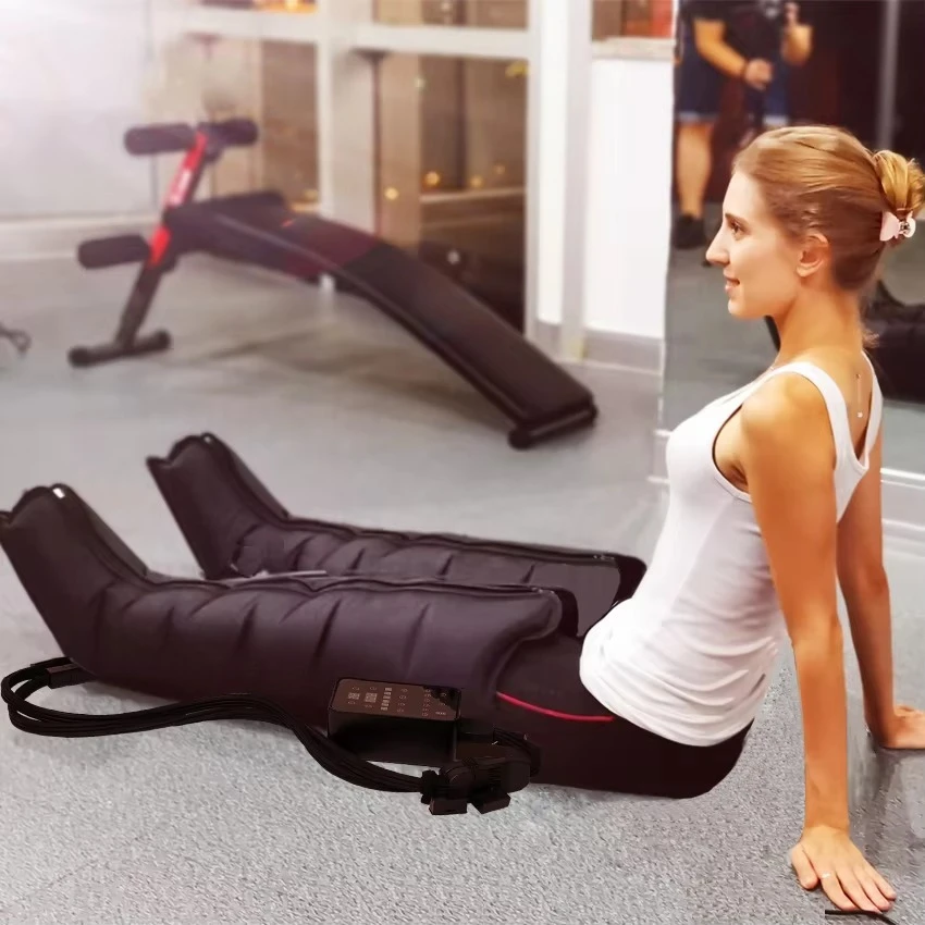 

Массажер для ног, кровообращение, динамическое сжатие воздуха для массажной терапии, спортивного восстановления