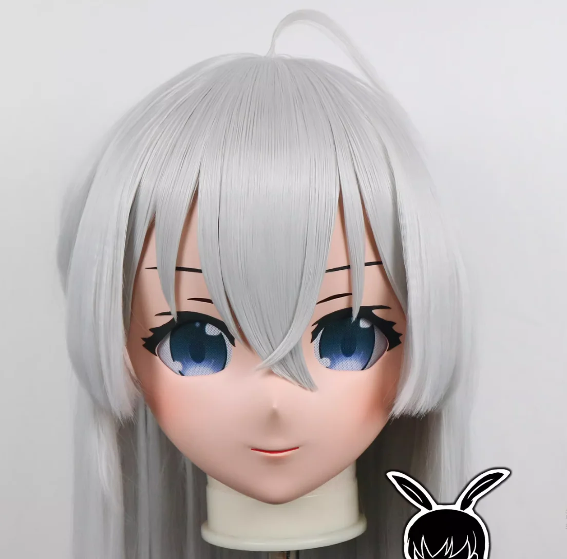 

(RB2807)Customize Full Head Quality Handmade Female/Girl Resin Japanese Anime Cartoon Character Kig Cosplay Kigurumi Mask