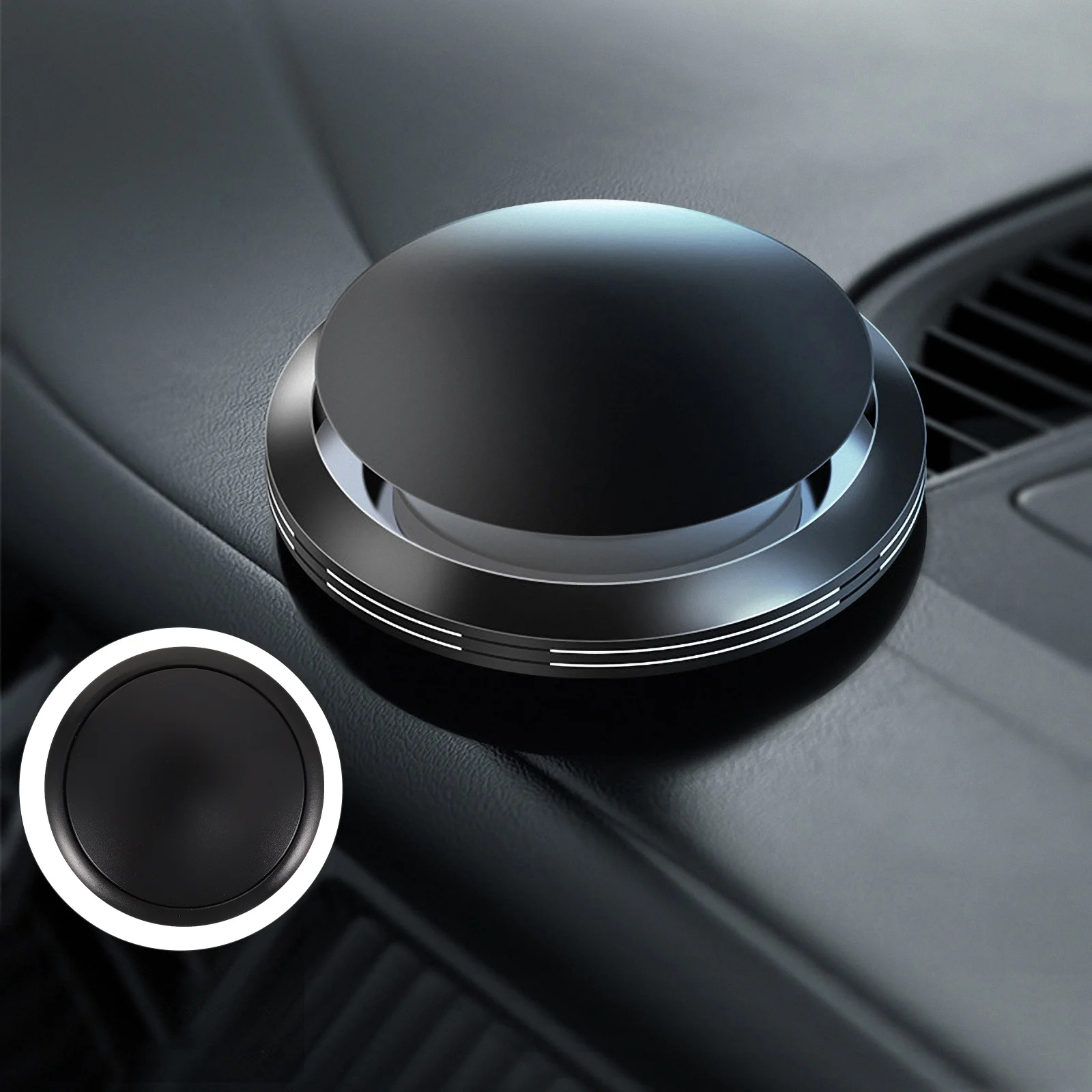 

1Set Car Aroma Aluminum Alloy Diffuser Reusable Car Air Freshener Aromatherapy Tablet Replacement Freshener for Auto Relaxing