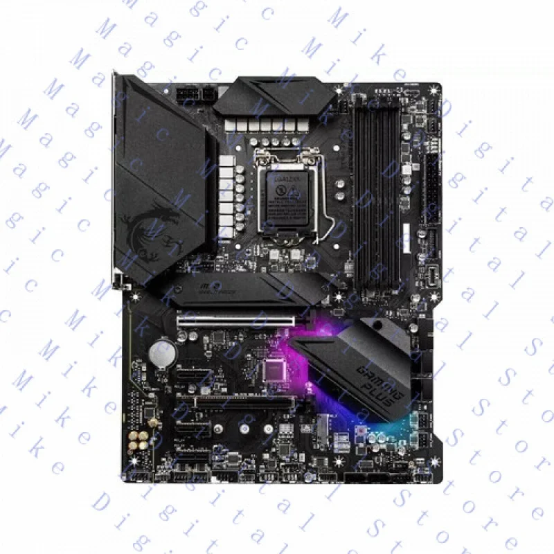 UU  FOR MSI MPG Z490 GAMING PLUS LGA 1200 Intel Z490 SATA 6Gb/s ATX Intel Motherboard
