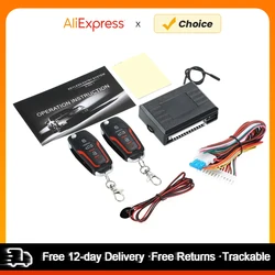 Universal Auto Remote Central Kit Central Locking with Remote Control Door Lock Vehicle Keyless Entry System Car Locating