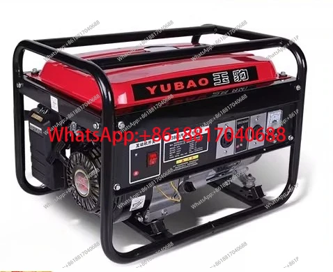 220V household small high-power 5/8/10 kW outdoor portable generator