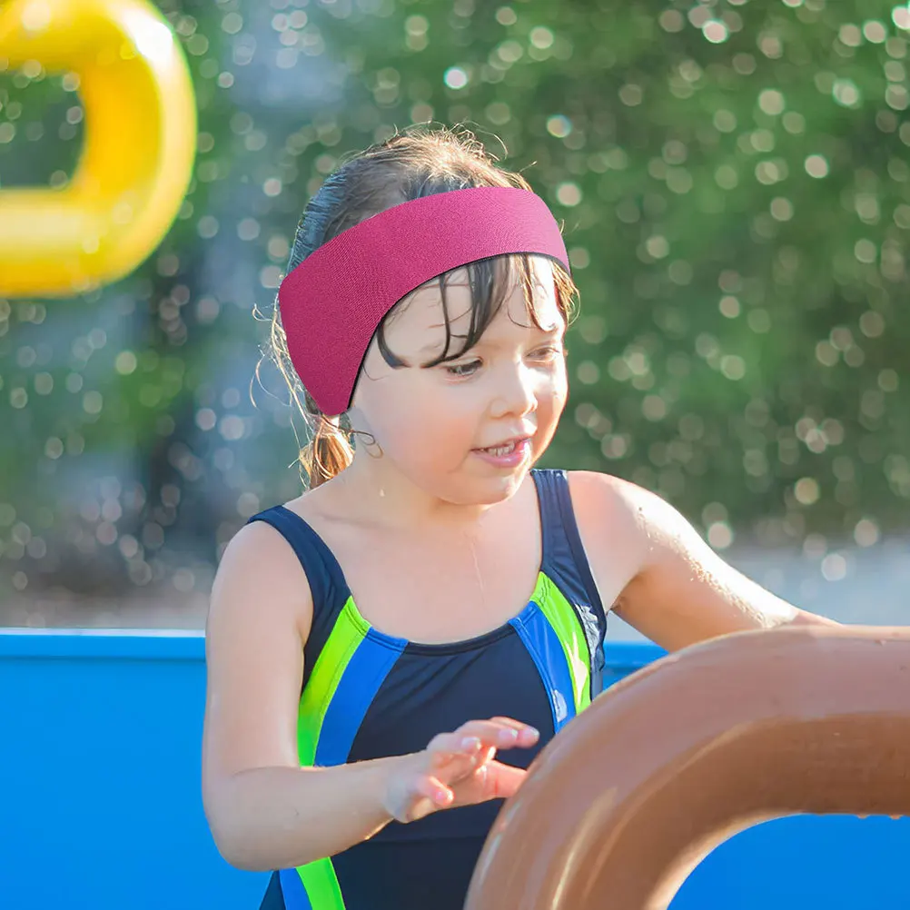 3 قطع من عصابات رأس السباحة متعددة الاستخدامات، أغطية أذن مريحة مقاومة للماء لحماية الأذن للسباحة والغوص واليوجا وإكسسوارات التمارين #2