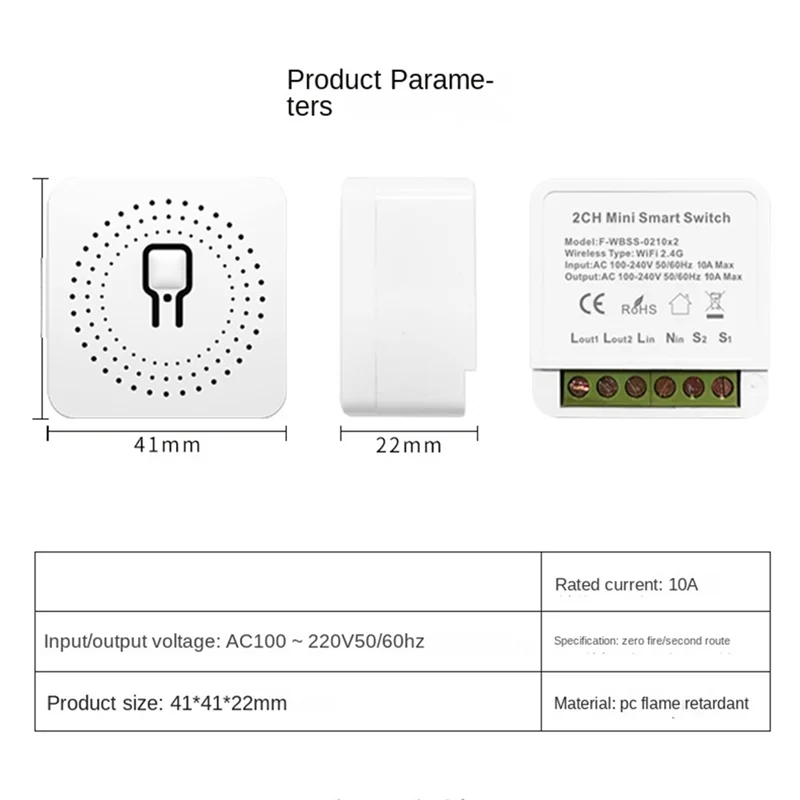 1 шт. Tuya Smart Wi-Fi модуль переключателя Jog самоблокирующееся реле голосовое управление Alexa Google Home 16A 220 В
