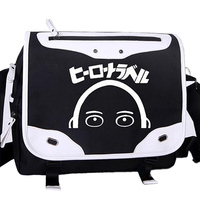 Large Capacity, Black White, One Punch Man, Student Kids Teens, Anime Messenger Crossbody Shoulder Bags For School Girls Boys
