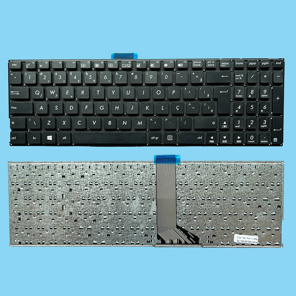 X555 Brazil Keyboard For ASUS X555L X555LA X555LD X555LP X555YA X555U A555 A555L F555L K555 K555L X503S X503SA X553S W509 W519