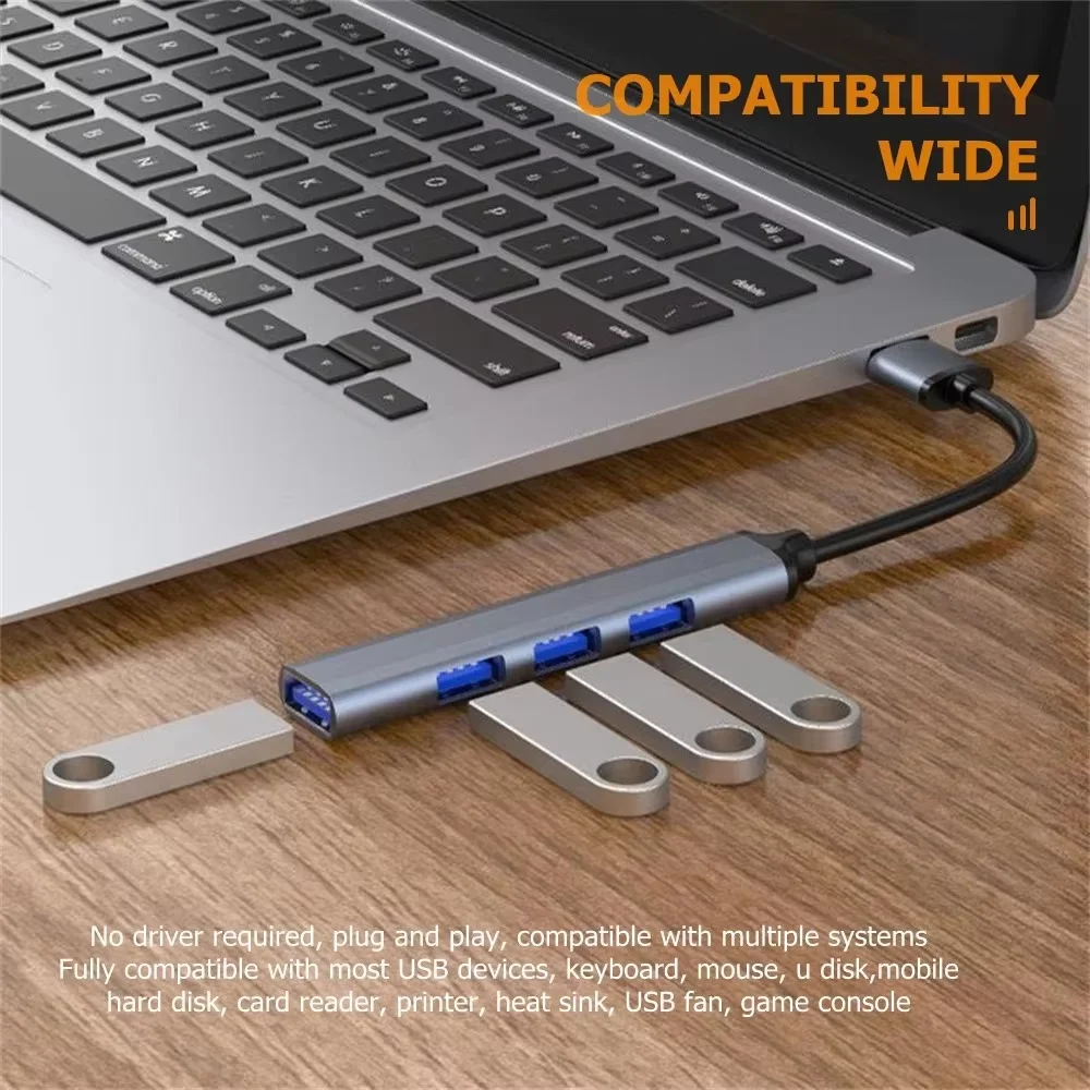 4-Port Usb 2.0 Hub …