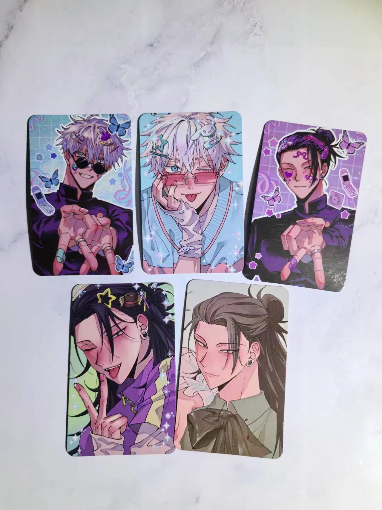 Anime Jujutsu Kaisen LOMO Cards 7pcs 3inch Geto Suguru Gojo Satoru Photo Card Collection Card DIY Postcard Bookmark Fans Gift
