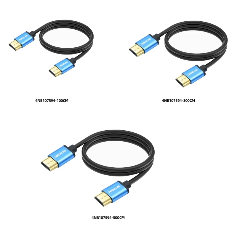 Cáp HDTV Cao Cấp Video Dây Màn Hình 4K Hỗ Trợ HDTV1.4 Dây Đực 4.2 Mm Cho Màn Hình HDTV