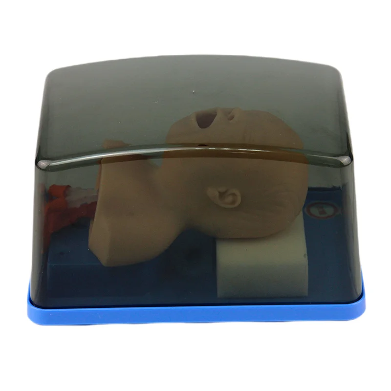 DARHMMY Neonatal Infant Tracheal Intubation Model Analog Double Lung and Stomach Expansion Child Tracheal Intubation Simulator