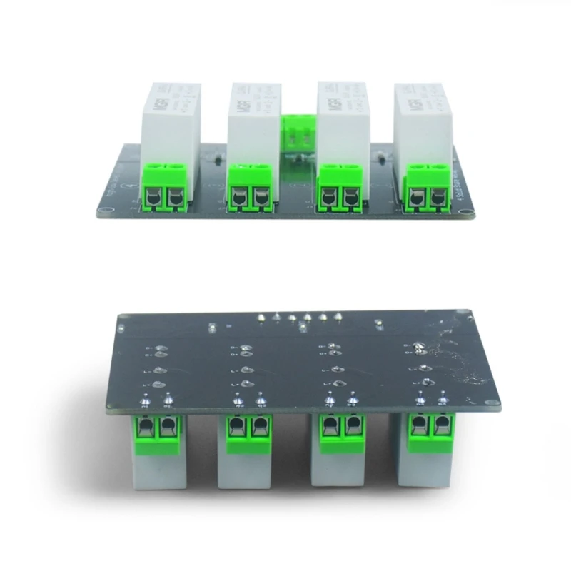 4-канальный низкоуровневый триггерный модуль твердотельных реле, управляемые переключатели нагрузки, модуль платы управления для