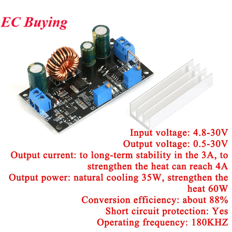 DC Automatic Solar energy Constant current charging generation voltage stabilization 60W High efficiency can boost step-down SJ4