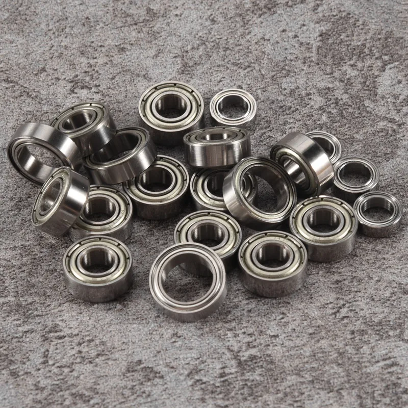 20Pcs Ball Bearing Kit For Tamiya TT01 TT-01 TT01D TT01E TT01R DF02 1/10 RC Car Upgrade Parts