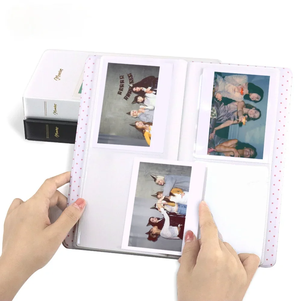 64 Pockets Fujifilm Instax Wide 300 210 Films Photo Album 600 Film Instant Camera Photo Paper Book Album