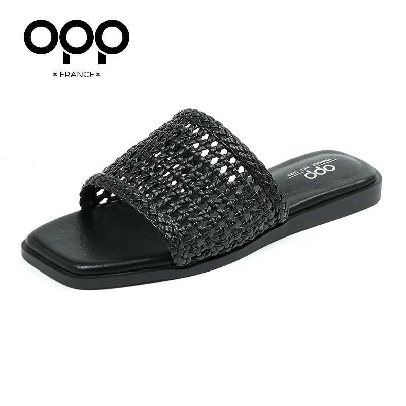 

Opp Summer Women Slippers Guuc Soft Mesh Fashion Slippers Boat Shoes Women Luxury Dsign Slides