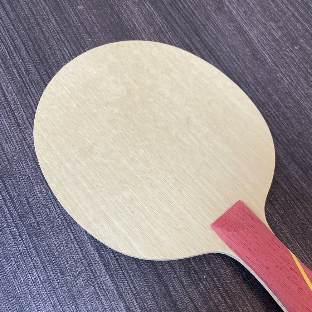 SHIN Yubin Innerforce und Outerforce Carbonfaser-Tischtennisschläger, offensiver Schläger mit langem Griff für Tischtennis. – Detail 3