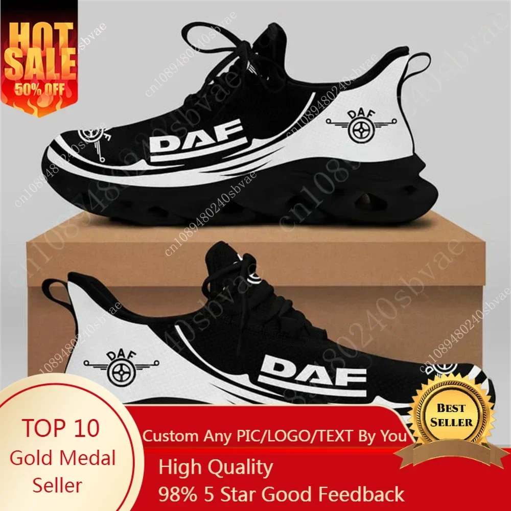 

DAF Men Women Sneakers Sports Shoes Lightweight Unisex Tennis Big Size Comfortable Sneakers Casual Walking Custom Made Shoes