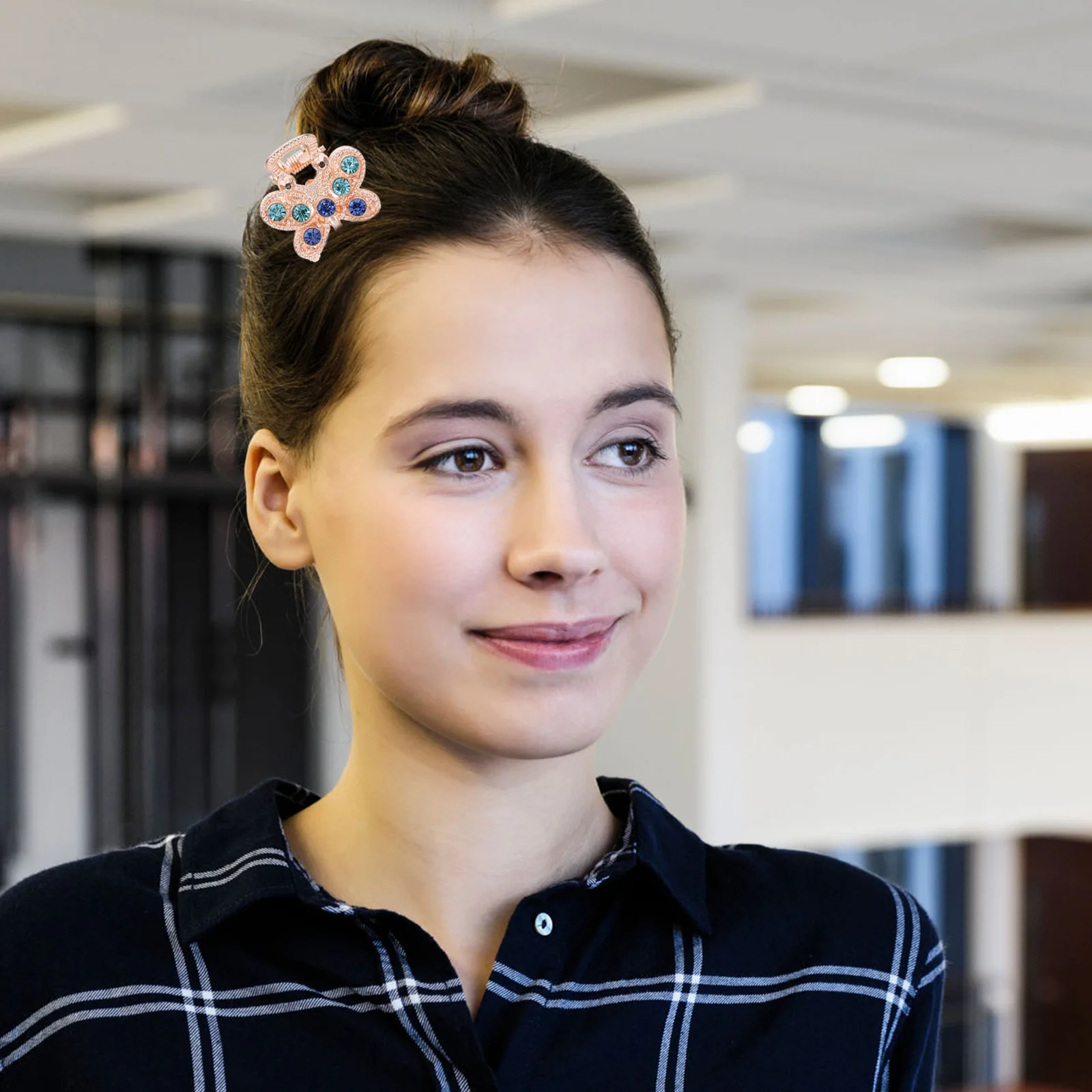 

10 шт., зажим для волос, мини-заколка с зубами акулы, зажим для волос для детской прически, заколка со стразами, заколка для волос с кристаллами