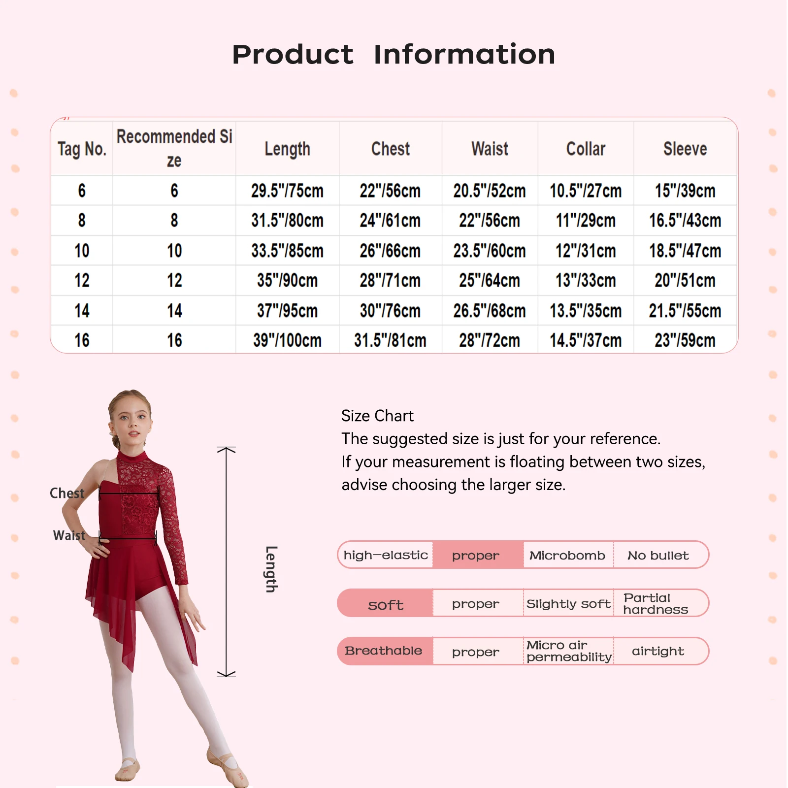 Kids Girl Modern Lyrical Dance Figure Skating Dress Ballet Gymnastics Latin Cha-cha Dancewear Floral Lace Bodice Leotard Dresses