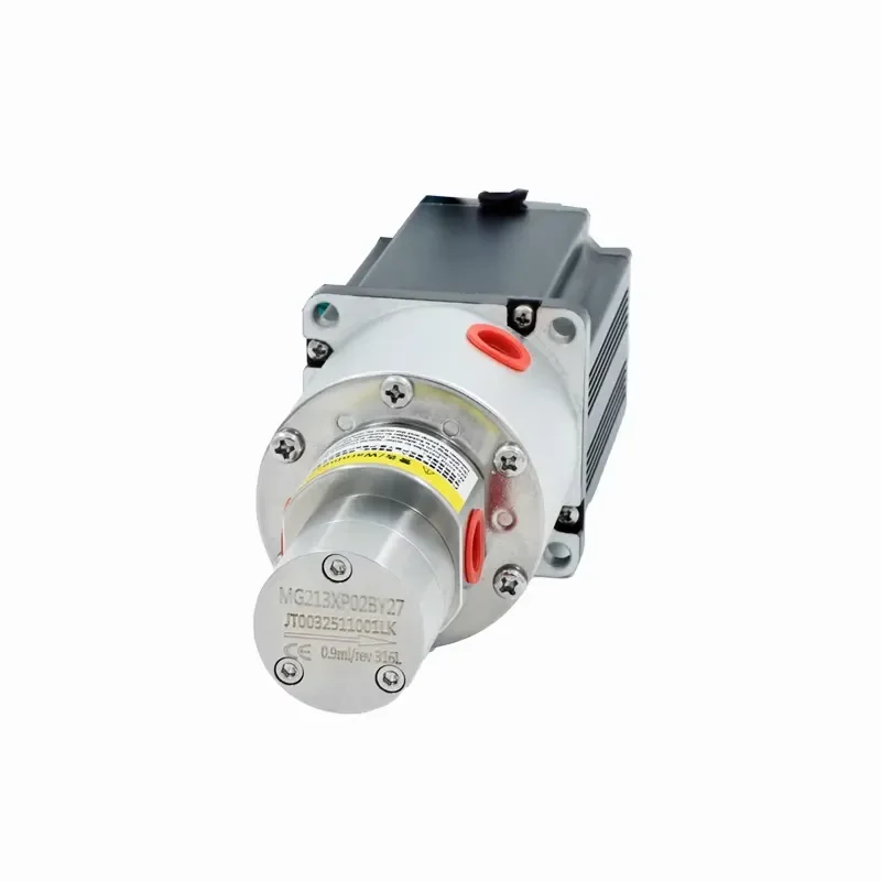 Sanitary Filling Magnetic Drive Gear Pump DC Motor 316L Metering Pump Food Grade Adjustable Flow No Leakage Liquid