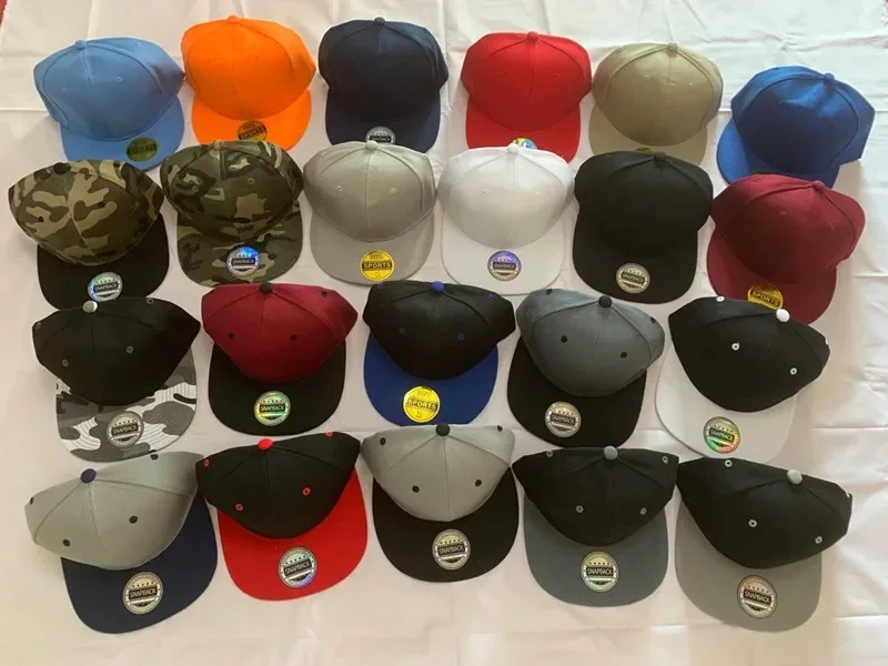 Hot Sale Cap Plain Snapback High Quality Adult Hip Hop Baseball Cap Men Women Outdoor Leisure Fashionable Color Blocked Hat