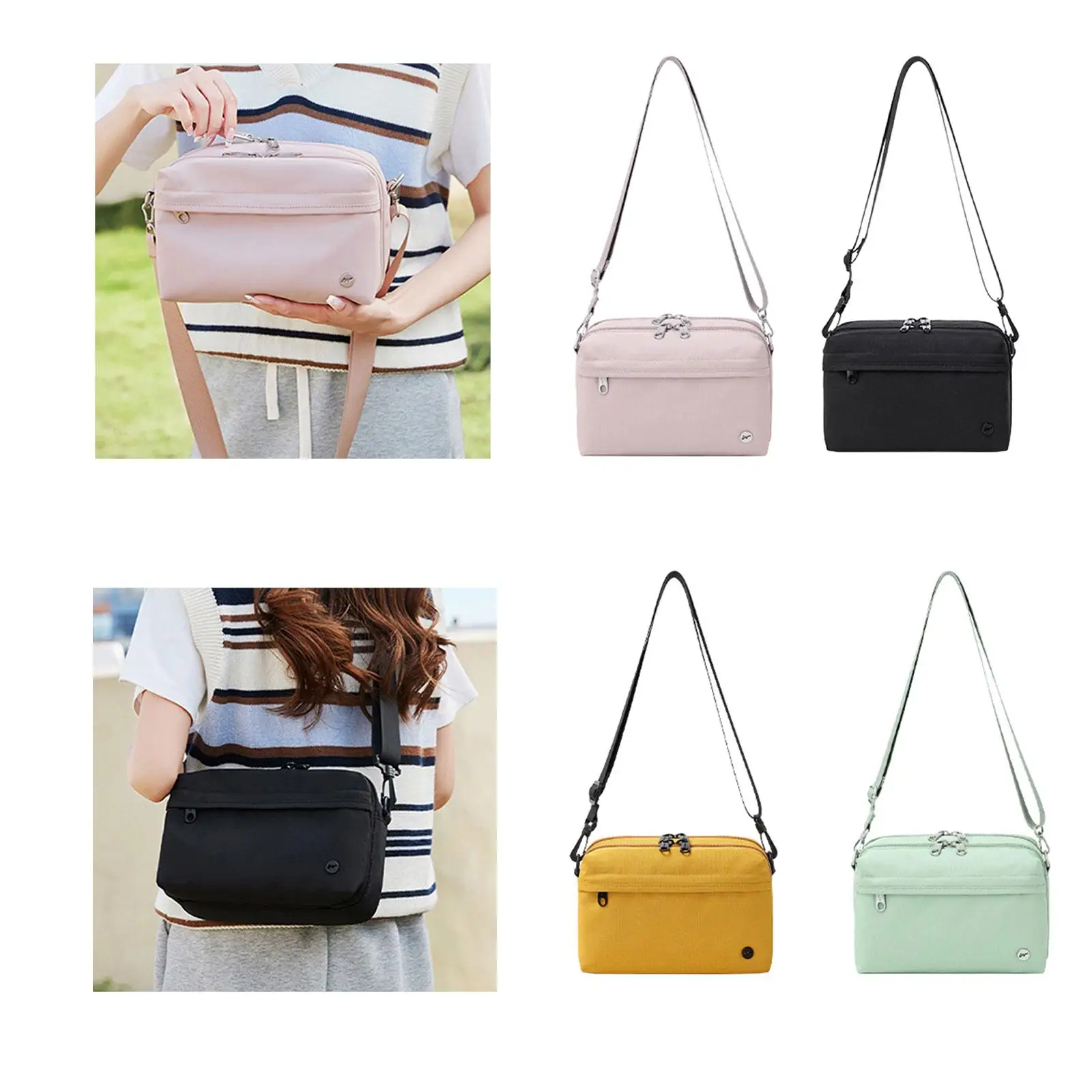 

Shoulder Bag Elegant Lightweight Fashion Large Capacity Nylon Waterproof