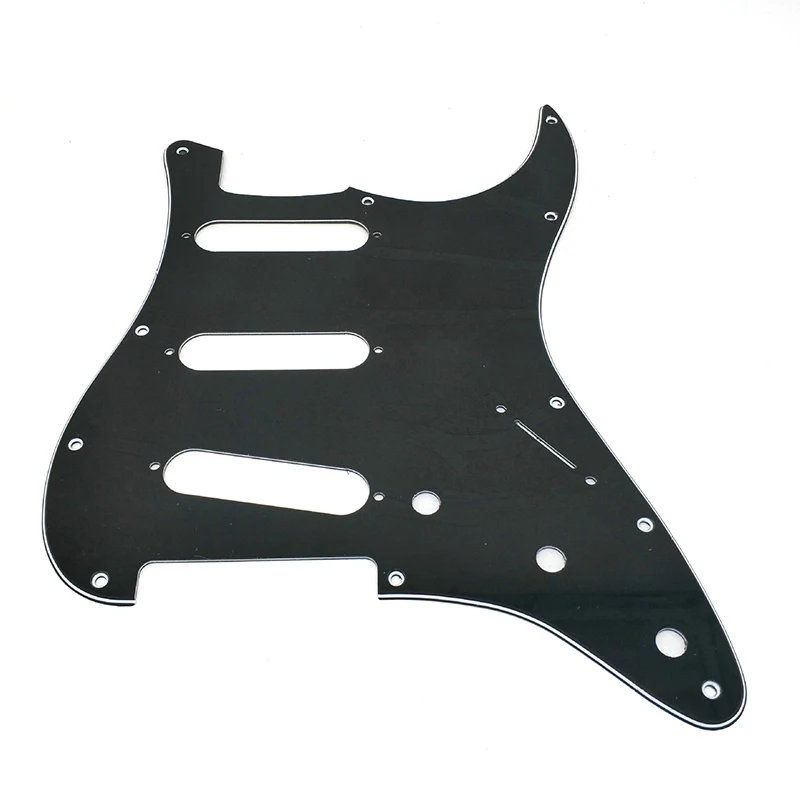 Sss guitarra elétrica pickguard placa traseira captador capa botões dicas para guitarra elétrica guarda