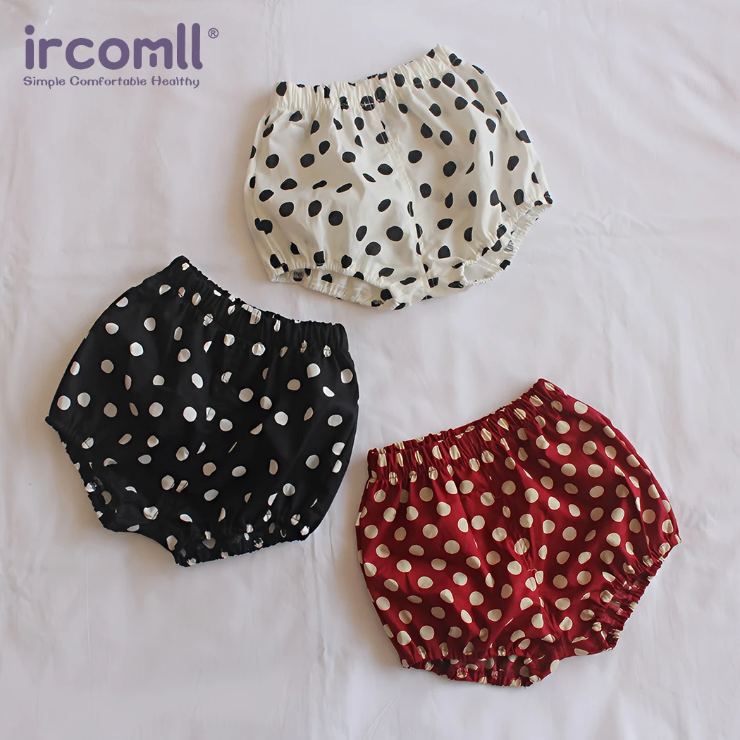 Ircomll 2pcs 2026 Summer Newborn Baby Shorts Breathable Flowers Print Toddler Bloomers PP Pants Kids Clothes Children Loose Pant