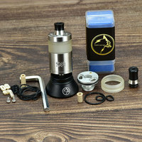 Wolfcoolvape SQuape Arise RTA DL / MTL atomizer 24mm 4ml Single Coil Rebuildable Vaporizer Tank 2ml cover Accessories