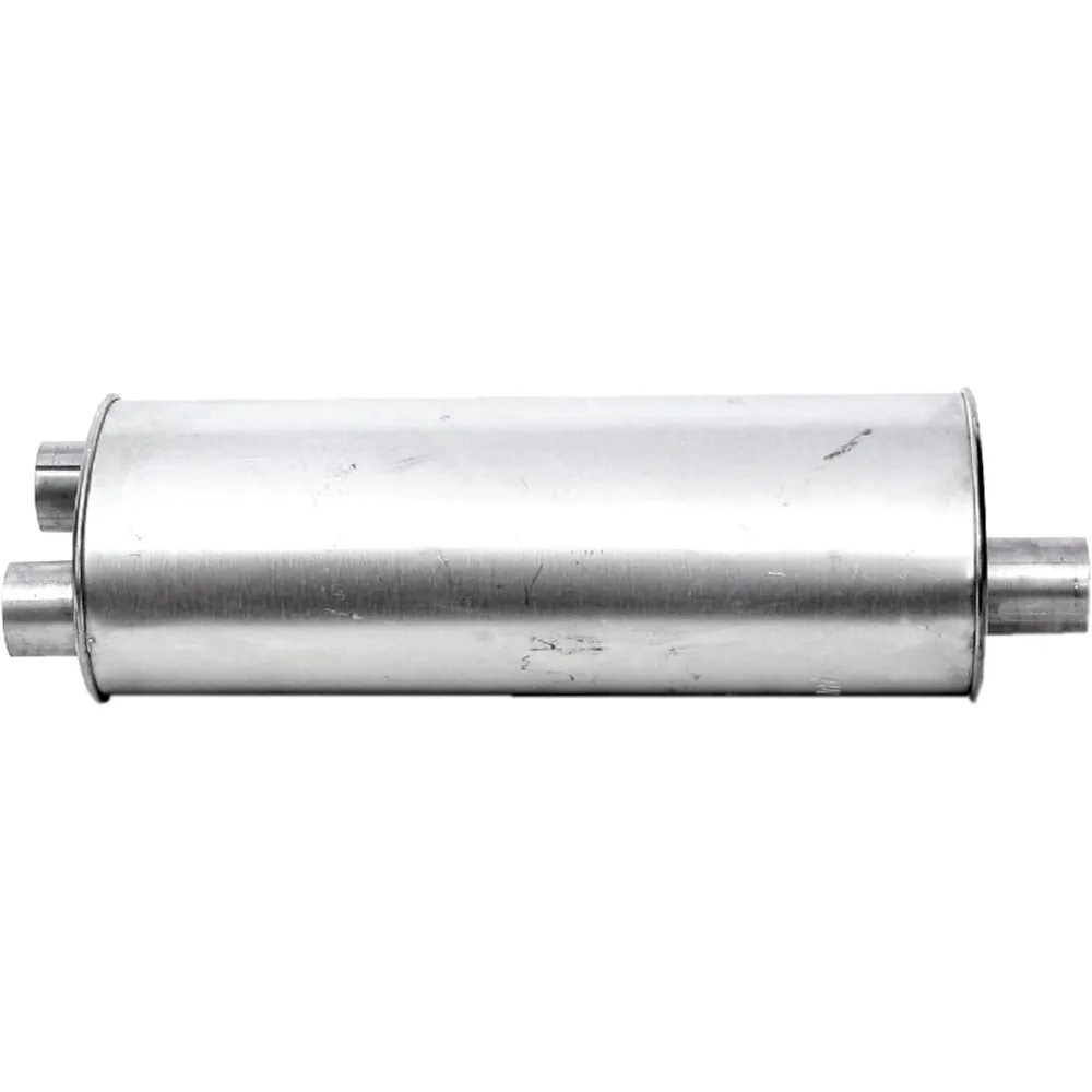 

SoundFX 18906 Direct Fit Exhaust Muffler 2.5" Inlet (ID) 2.75" Outlet (OD) for Chevrolet K2500