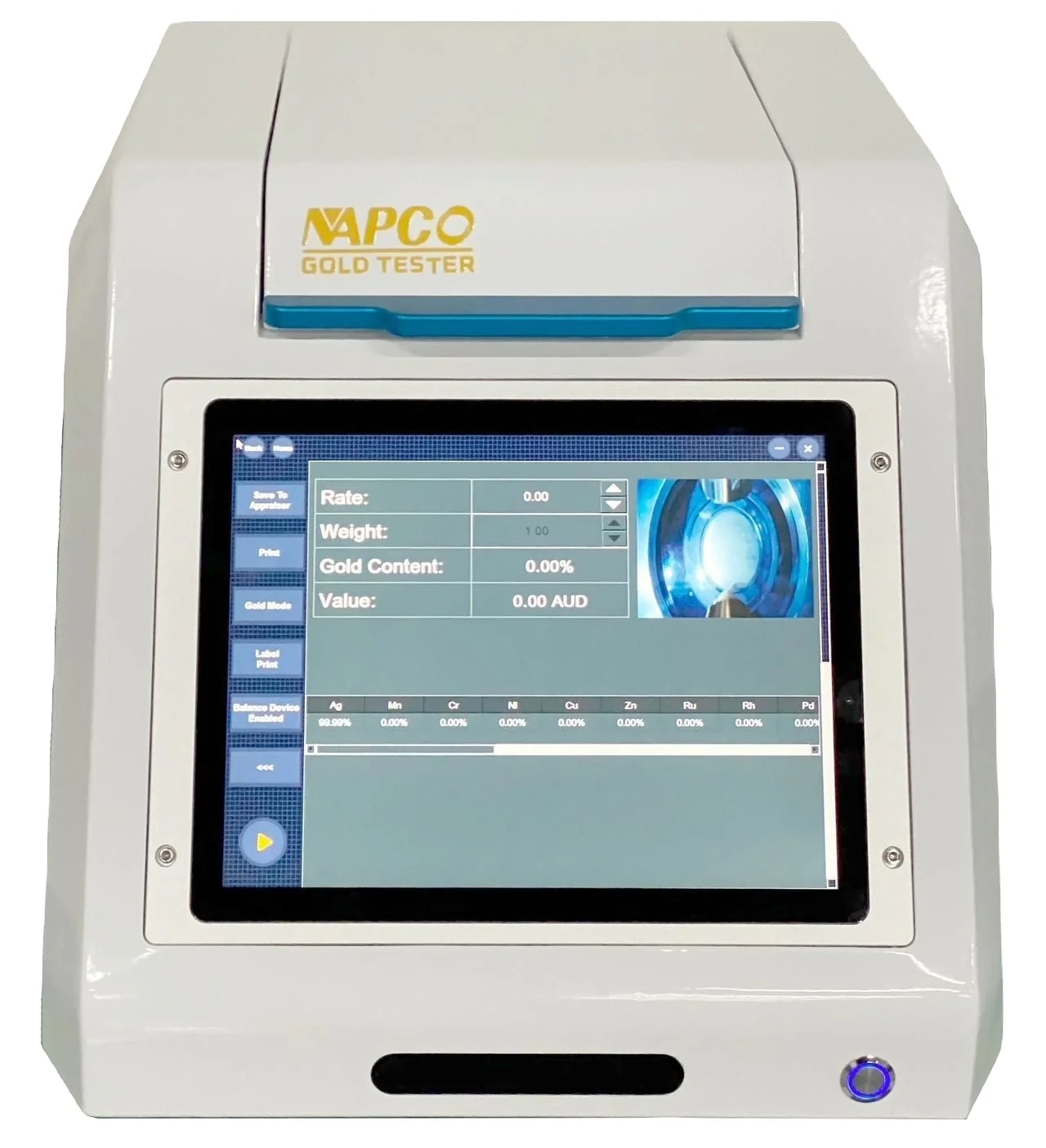 Best  Use XRF Gold Testing Machine Si Pin Type X Ray Gold Testing Analyzer Precious Metal Purity Analyzer