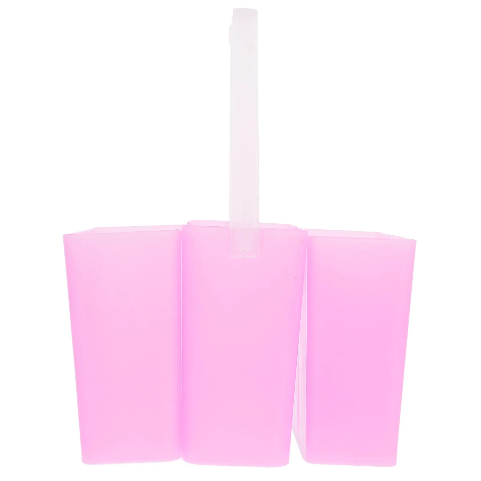 3-in-1 Paint Brush Cleaner Cup Detachable Portable Square Brush Washer Holder for Acrylic Watercolor Oil Painting Art