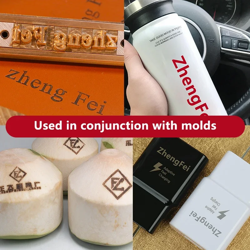 Leather Embossing Hot Stamping Machine Trademark Logo Brand Heat Press Machine Small Machine Semi-Automatic