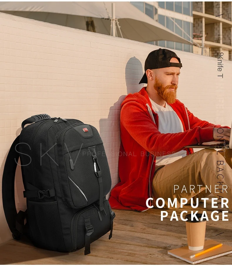 50/60/80L Unisex Männer Outdoor Rucksack USB Große Kapazität Reise Pack Sport Trekking Rucksack Wandern Camping Rucksack für Männer – Detail 6