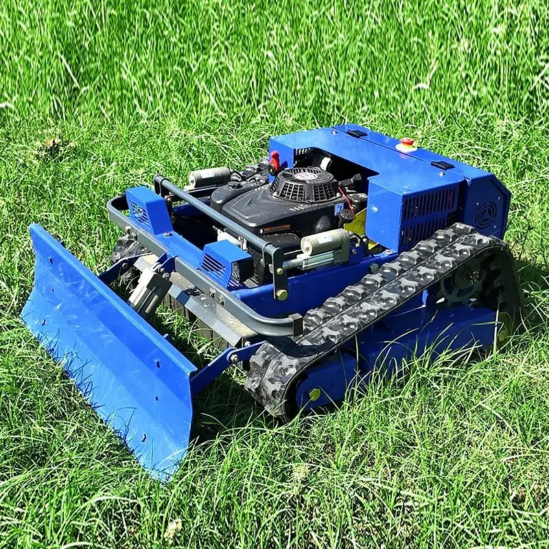 تخصيص جودة عالية CE معتمد التحكم عن بعد جزازة العشب جزازة الروبوت مع قاطع فرشاة لاسلكي