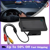4.3 Inch TFT LCD Car Monitor Screen For Rear View Kit Reverse Parking Camera Desktop Car Monitor Screen Car DVD Small Display