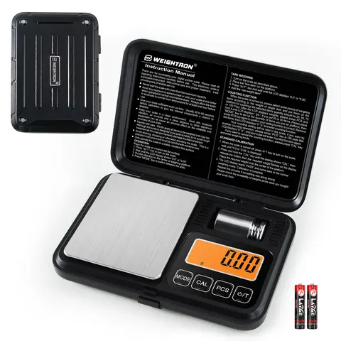 디지털 포켓 그램 스케일 200g x 0.01g 고정밀 무게 소형 식품, 보석, 온스, 곡물, LCD 디스플레이, 용기 기능