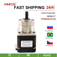Best Price Extruder Gear Stepper Motor Ratio 5.18:1 Planetary Gearbox Nema17 17HS4401S-PG Step Motor OSM Geared For 3D Printer